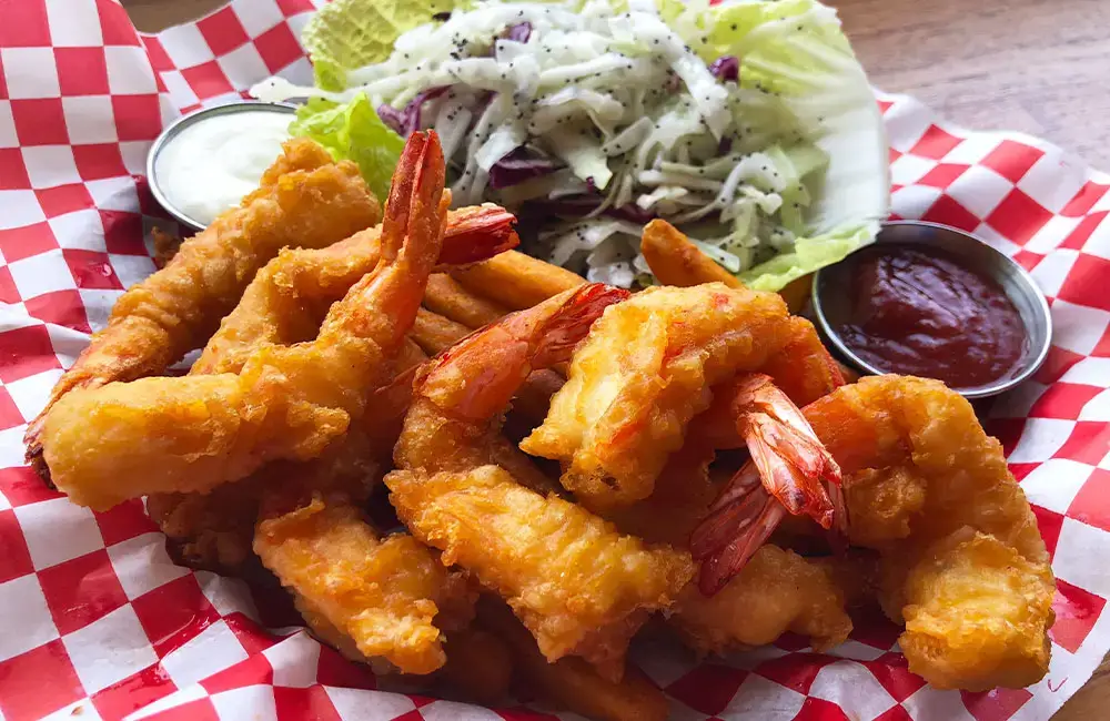 Fish and Chips with Slaw