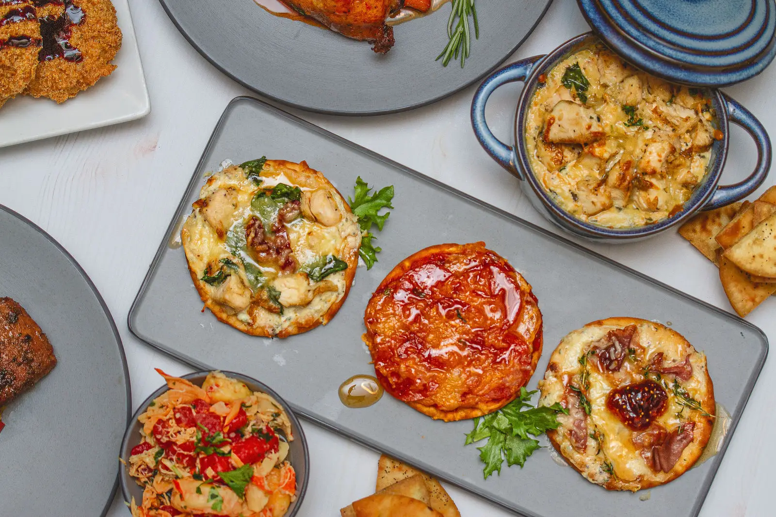 A Selection of Pizzas