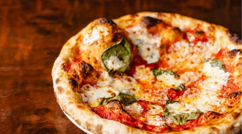 Margherita Pizza with Tomato, Mozzarella, and Fresh Basil